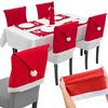 Christmas Chair Covers 2 pcs Santa's Hat