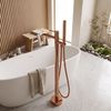 Cмесител-свободно стоящ  Rea Lungo Diamond Copper