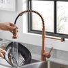 Air outlet with aerator for kitchen faucet REA Colin Brush Copper