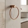 Patère de salle de bain Ring 64106 SOLO Brush Copper