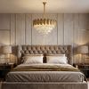 Lampada a sospensione in cristallo SWE100-CP 60cm GOLD