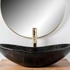 Lavabo sobre encimera Rea Royal 60 Black Marble Mat