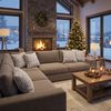 Pillowcase Snow 40x40 Dark Grey