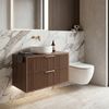 Waschtischunterschrank Rea Mono 80cm Brown
