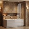 Душова шторка Rea Travis Copper Brush 80