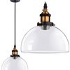 Lampa sufitowa wisząca szklana APP046-1CP Verto C