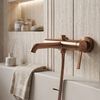 Fürdőkád csaptelep Rivo Brush Copper