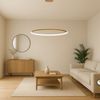Lampa wisząca LHJ004-CP 40 cm BRUSH GOLD