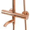 Shower set with thermostat Rea Lungo Rose Gold