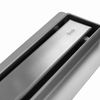 Rea Neo Slim Pro Nickel Brush INOX 80 lineaire afvoer