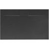 Корито за душ кабина Rea Bazalt long Black 80x100