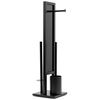 Toilet paper stand Bamboo Black 321502