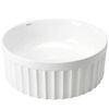 Set: Wall-hung toilet bowl + Countertop washbasin Rea Duo White