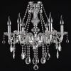 Candelabru cu lampă de cristal 392183