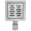 Duschrinne REA LINE Nickel Brush 12x12