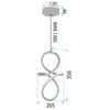 Suspension LED LHJ091-1CP GOLD