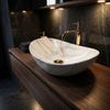 Countertop Basin REA Royal Mini Aiax Shiny