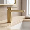 Rubinetto da bagno Rea Arlo Brush Gold
