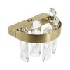 LED sieninis šviestuvas SWE075-W Brushed Gold