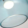 Lampa sufitowa szkalana APP433-1CP Niebieska