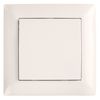 Single Switch with Frame OSTE JNH006-W BEIGE