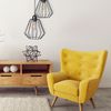 Lampa Sufitowa Wisząca Podwójna Metalowa Loft 392196