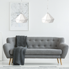 Lampa DE TAVAN SUSPENDABILA metal alb APP237-1CP