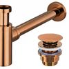 Umivaonik Siphon Klik-Klak Univerzalno Copper
