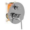 Built-in shower set Rea Lungo Chrome + BOX