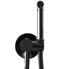 Bidet faucet  Lungo Loop Black Metallic