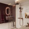 Conjunto de ducha Rea Vision Brush Copper