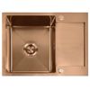 Zlewozmywak stalowy REA Paul Miedź szczotkowana