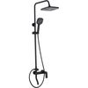 Shower set REA STORM BLACK MATT