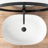 Ceramic Countertop Basin CLEO White - REA