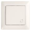 Doorbell Push Button with Frame OSTE JNH008-W BEIGE
