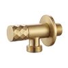 Ъглов вентил Diamond 03 1/2" x 3/4" Brush Gold