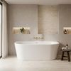 Wall acrylic bath CAPRI 160cm