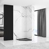 shower tray Rea Diamond Black 90x90