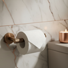 Badezimmer-Accessoire-Set GRID Brush Copper 4-teilig
