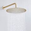 Rainfall shower head Rea Gold Brush 25cm