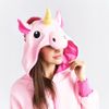 Kigurumi mikina s kapucňou Pegaz Pink S