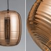 Mennyezeti lámpa amber APP567-1CP bronz színű