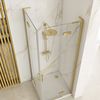 Shower enclosure REA Hugo 80x80 Gold Brush