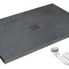 Shower tray Grey Rock 80x100