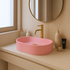 Countertop washbasin Rea Vanda Bubble Gum Matt