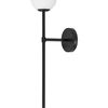 LAMPA KINKIET NOWOCZESNY 52cm APP577-1W CZARNa