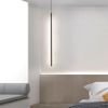 Lampada da soffitto LED APP1413-C BLACK 100cm