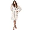 Bathrobe women Jordan Ecru Grey L