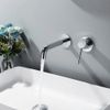 Wall Mounted faucet Rea Chrome  + BOX