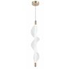 LED lámpa G008-1CP WHITE/GOLD